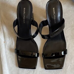 Marc Fisher Black Patent Heels